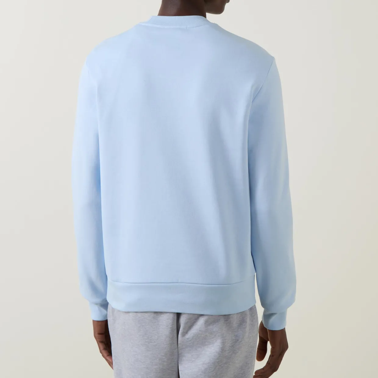 Croc Logo Brushed Fleece Sweatshirt