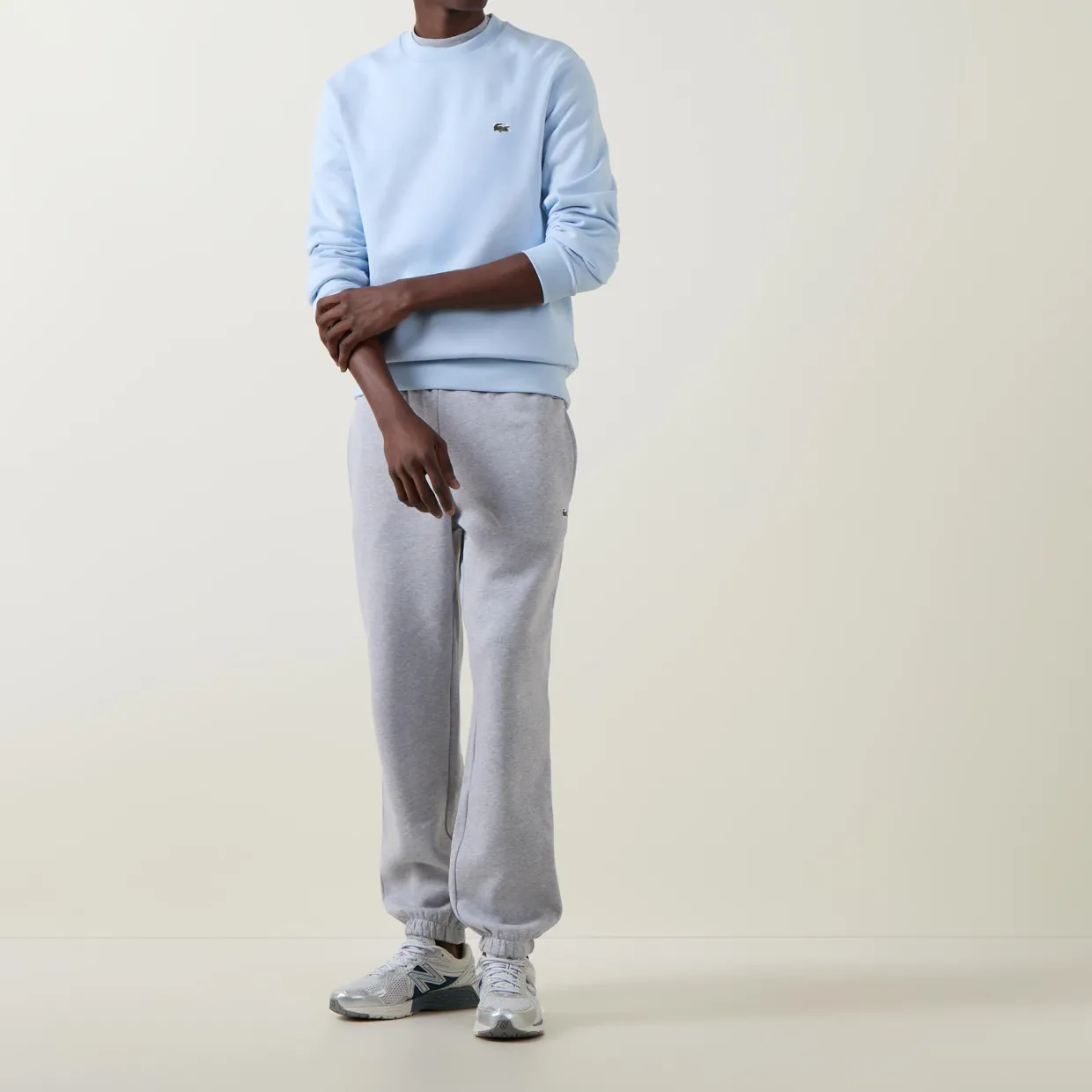 Croc Logo Brushed Fleece Sweatshirt