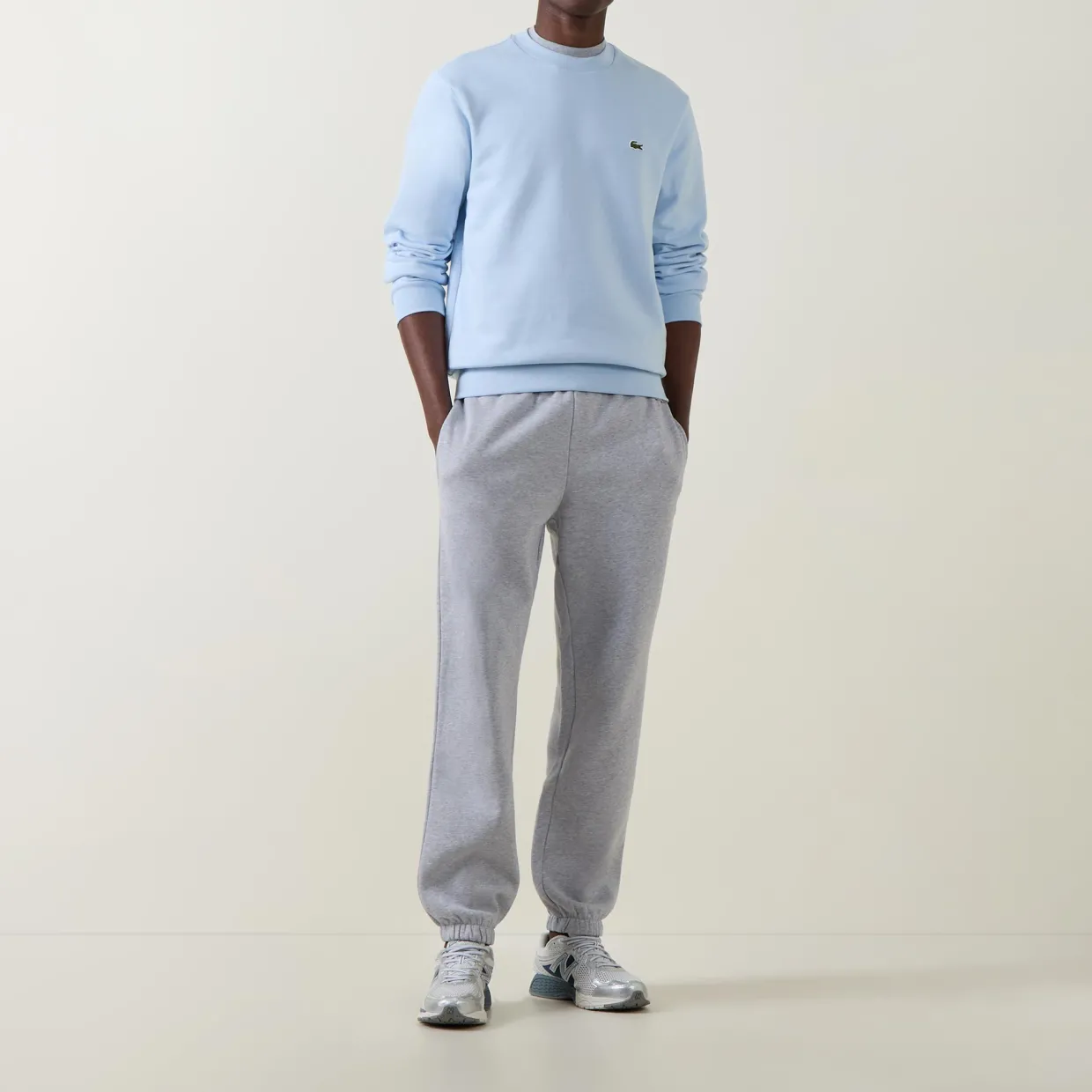 Croc Logo Brushed Fleece Sweatpants