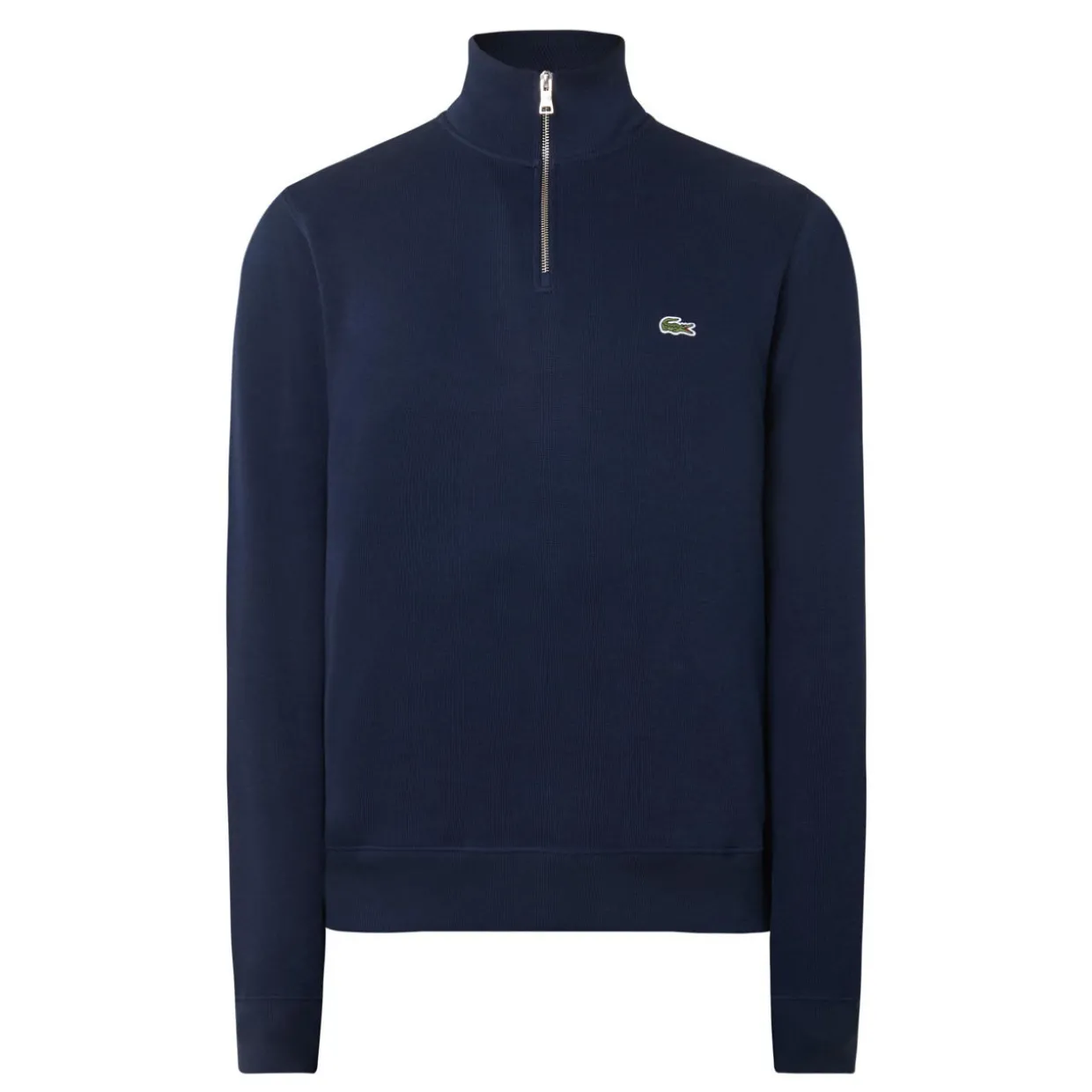 Crocodile Logo Half-Zip Sweatshirt