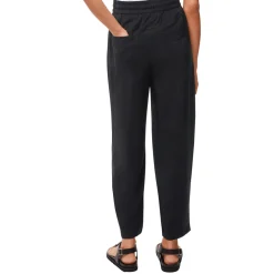 Cropped High-Rise Casual Trousers