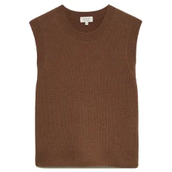 Cropped Knitted Tank Top