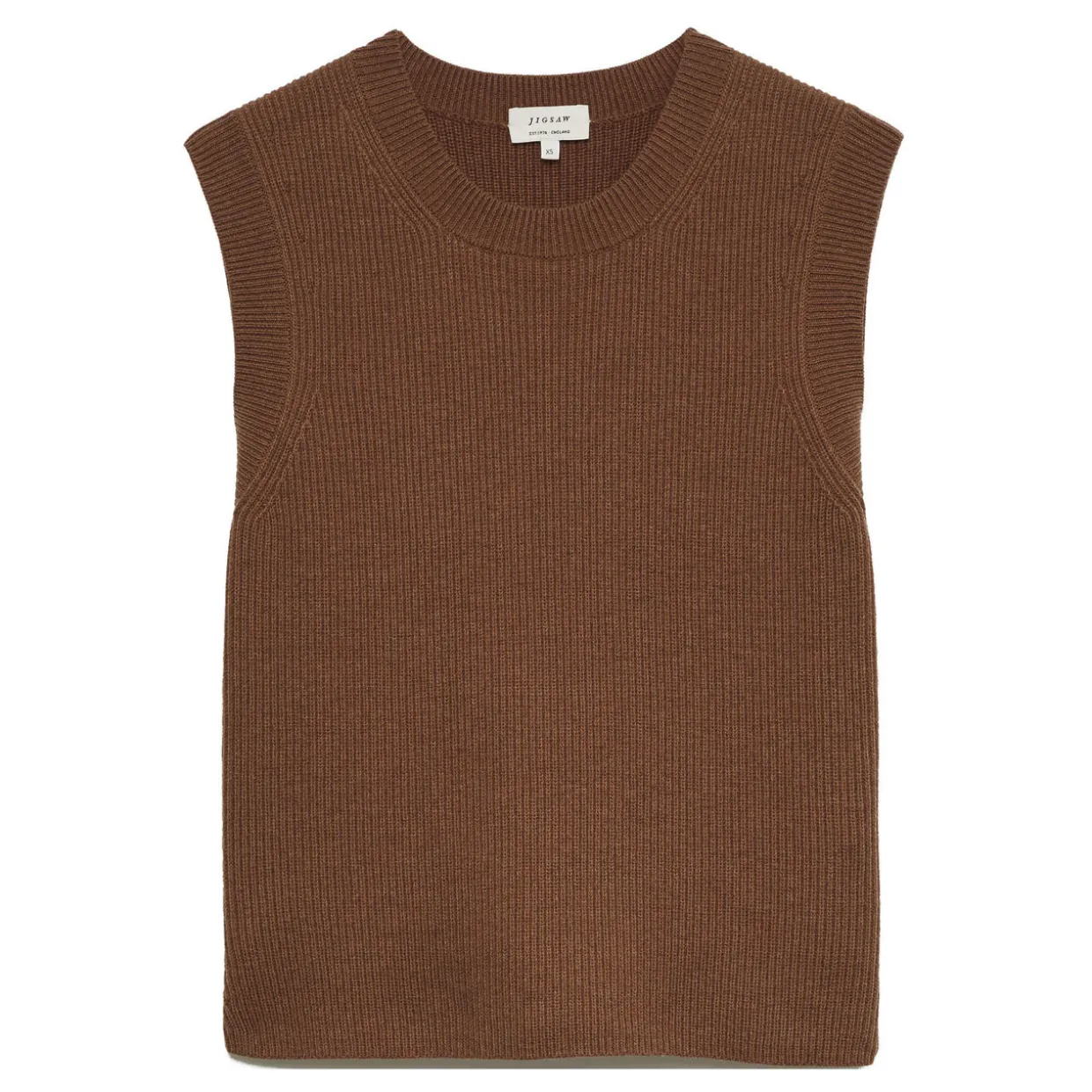 Cropped Knitted Tank Top