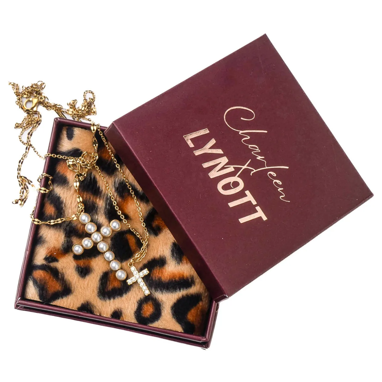 Cross Double-Layer Necklace