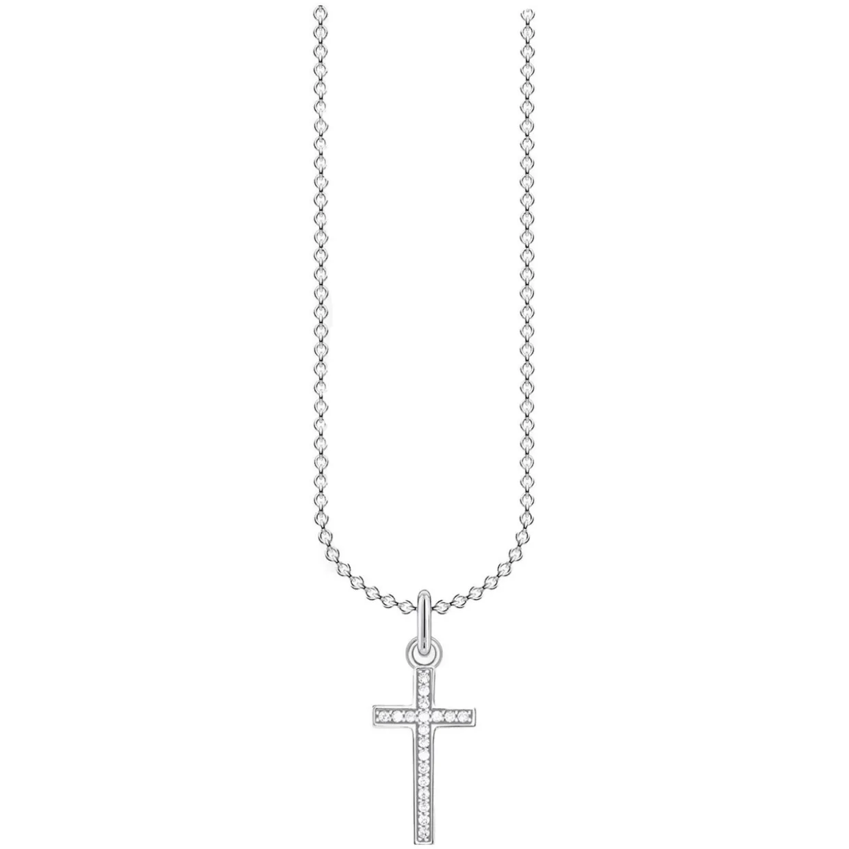 Cross Pavé Necklace