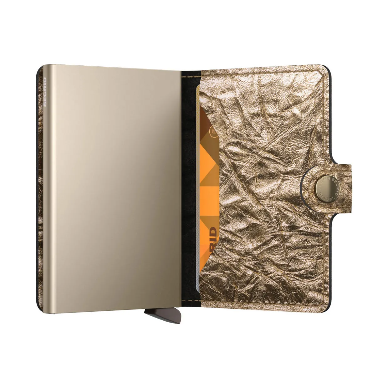 Crunch Leather Mini Wallet