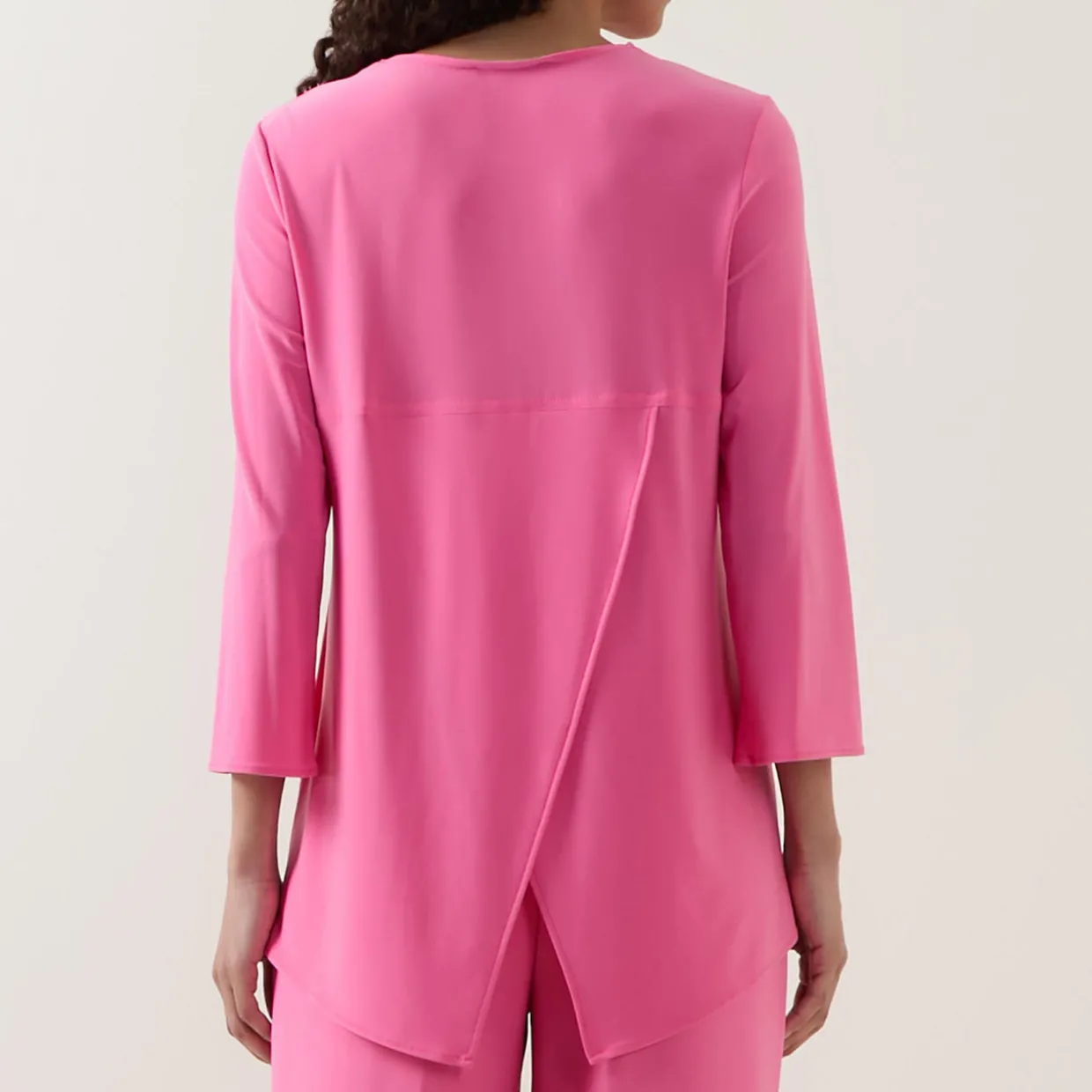 Crystal Embellished Half-Zip Tunic
