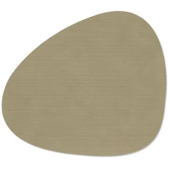 Curve L Corduroy Placemat Herbal Dust