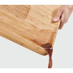 Cut & Carve Bamboo Chopping Board