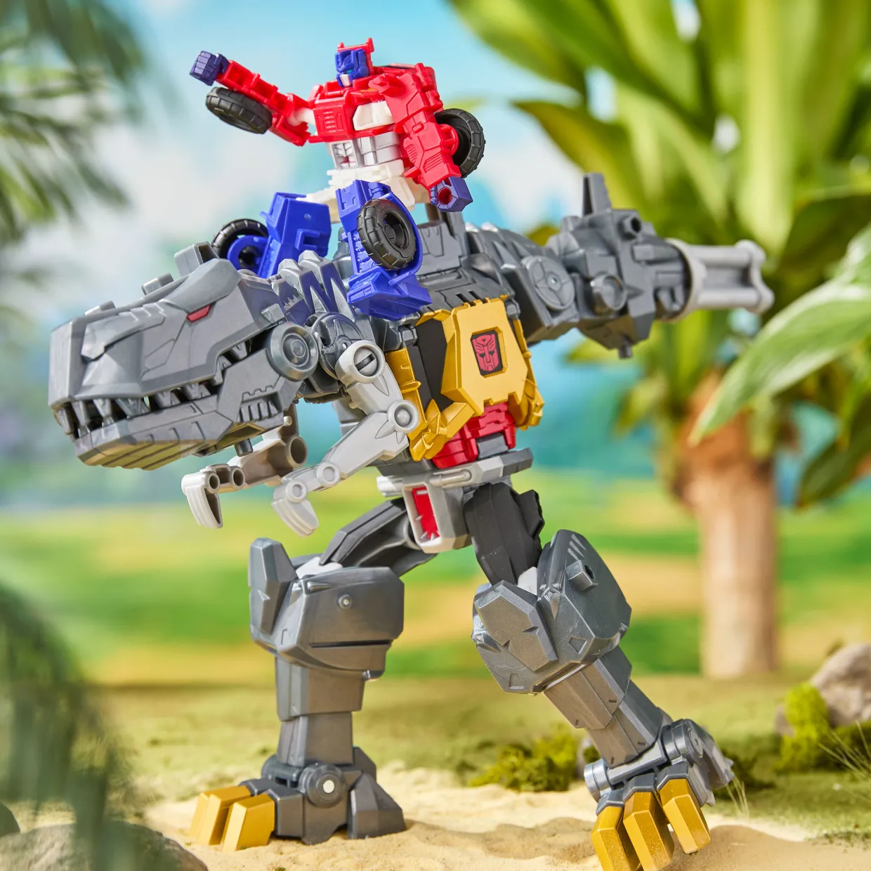 Cyberworld Grimlock Chomp & Battle