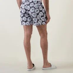 Daisy Print Swim Shorts