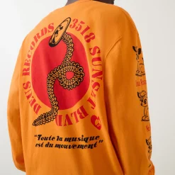 Dancing Ghosts Logo Long-Sleeved T-Shirt