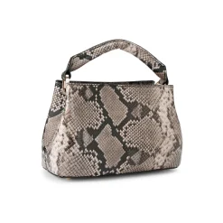 Daniella Mini Snake-Print Tote Bag