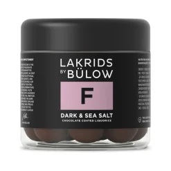 Dark Sea Salt Chocolate Coated Liquorice 125g