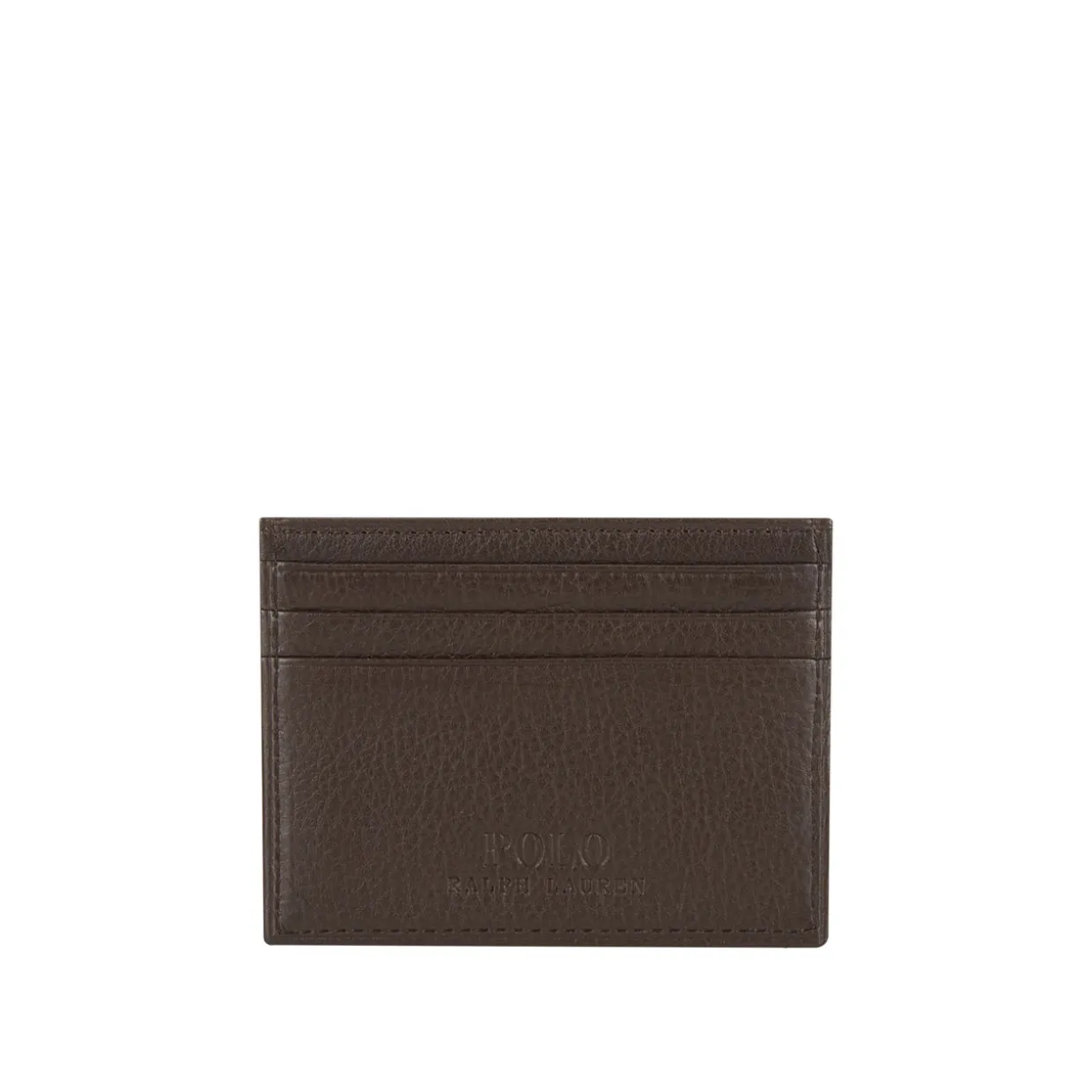 Debossed Logo Textured Cardholder