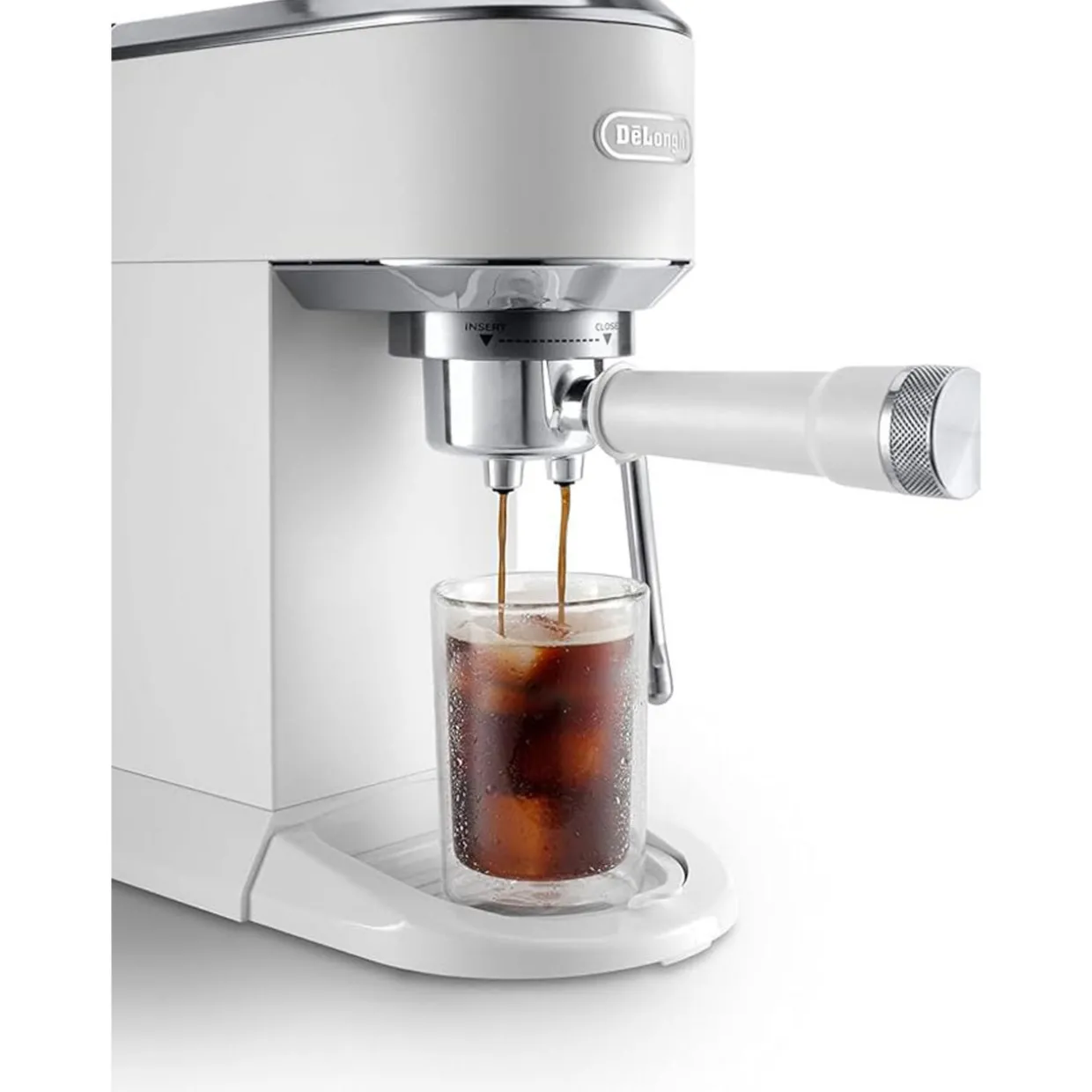 Dedica Duo Cold Brew Manual Pump Machine White