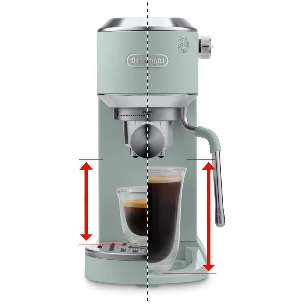 Dedica Duo Cold Brew Manual Pump Machine Green