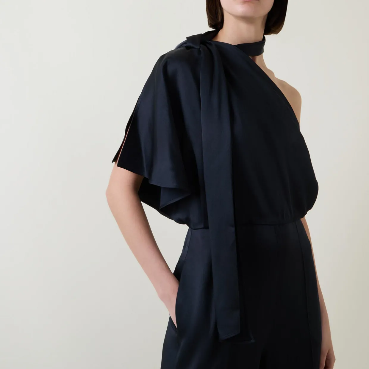 Deiana One-Shoulder Jumpsuit
