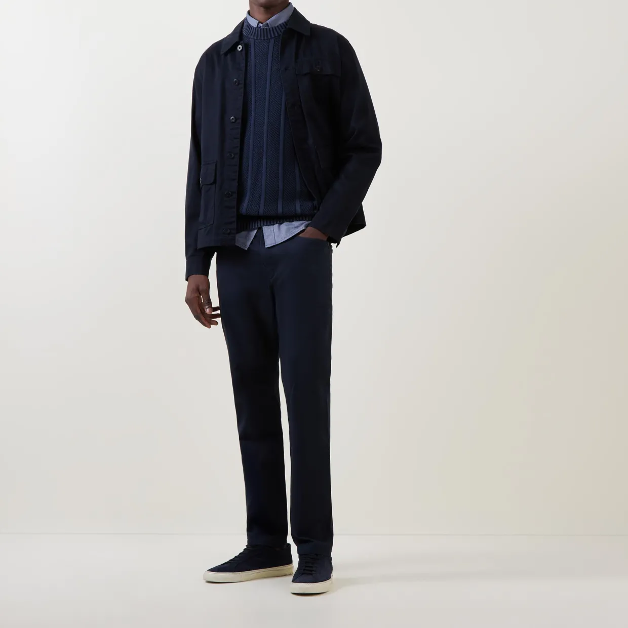 Delaware Stretch Straight Leg Jeans