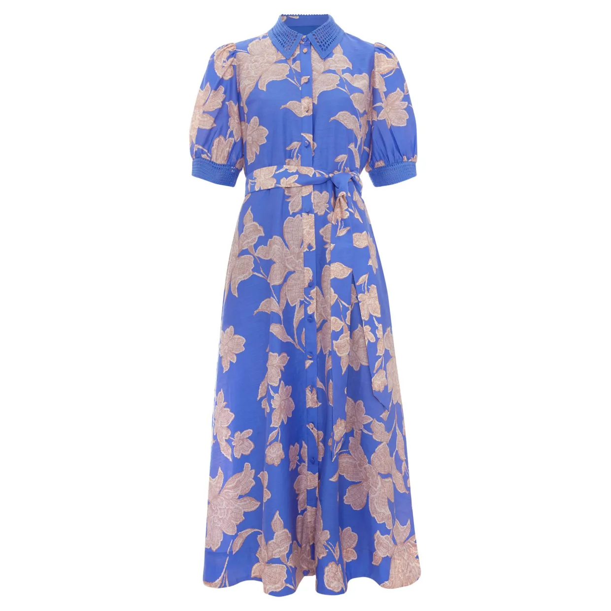Delphine Floral Shirt Dress