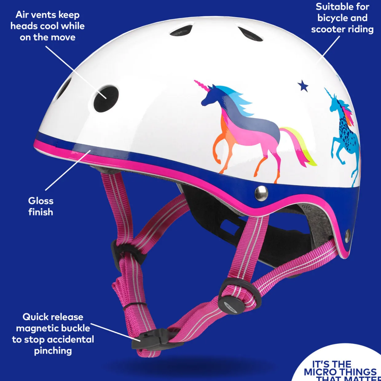 Deluxe Premium Unicorn Helmet Small