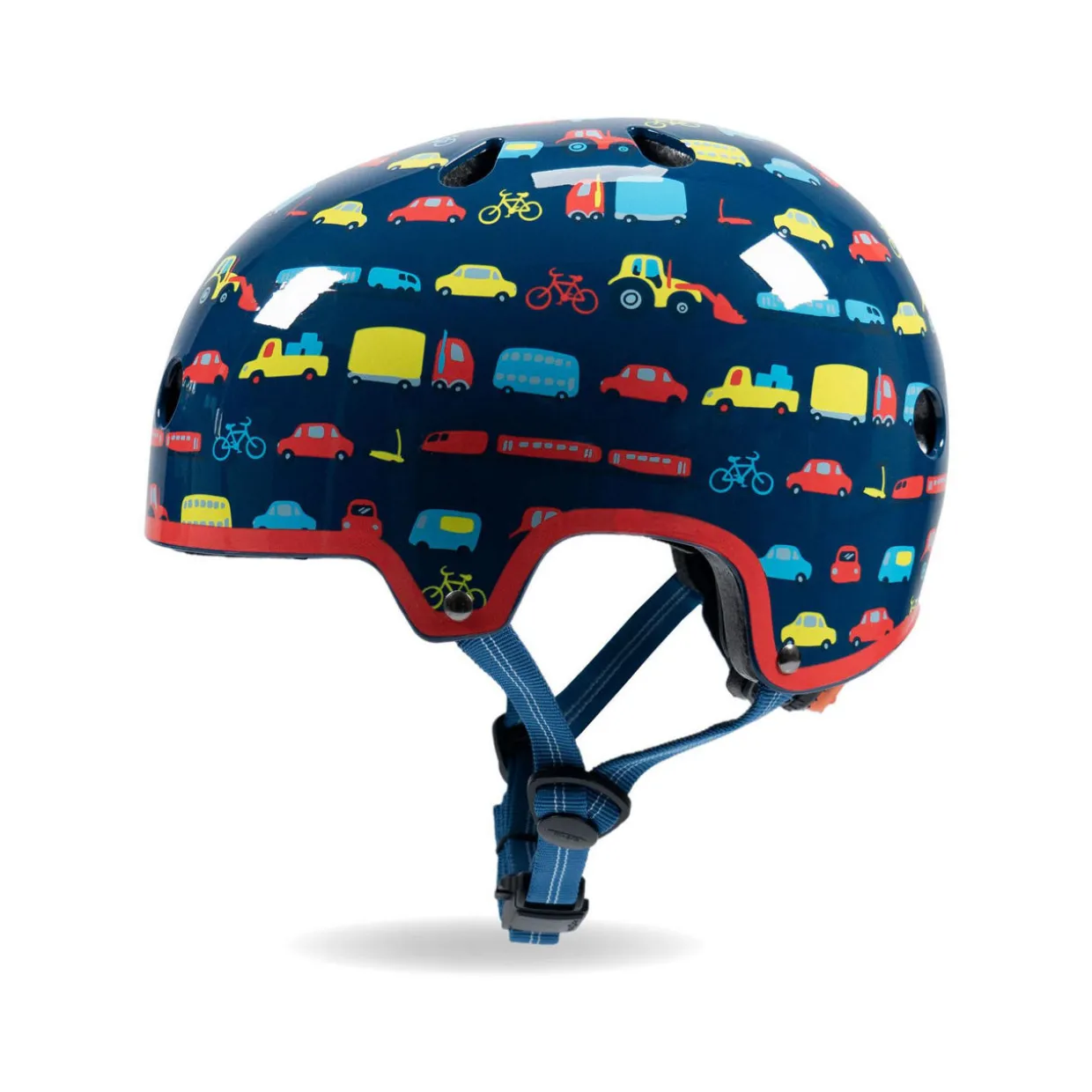 Deluxe Premium Vehicle Print Helmet Medium