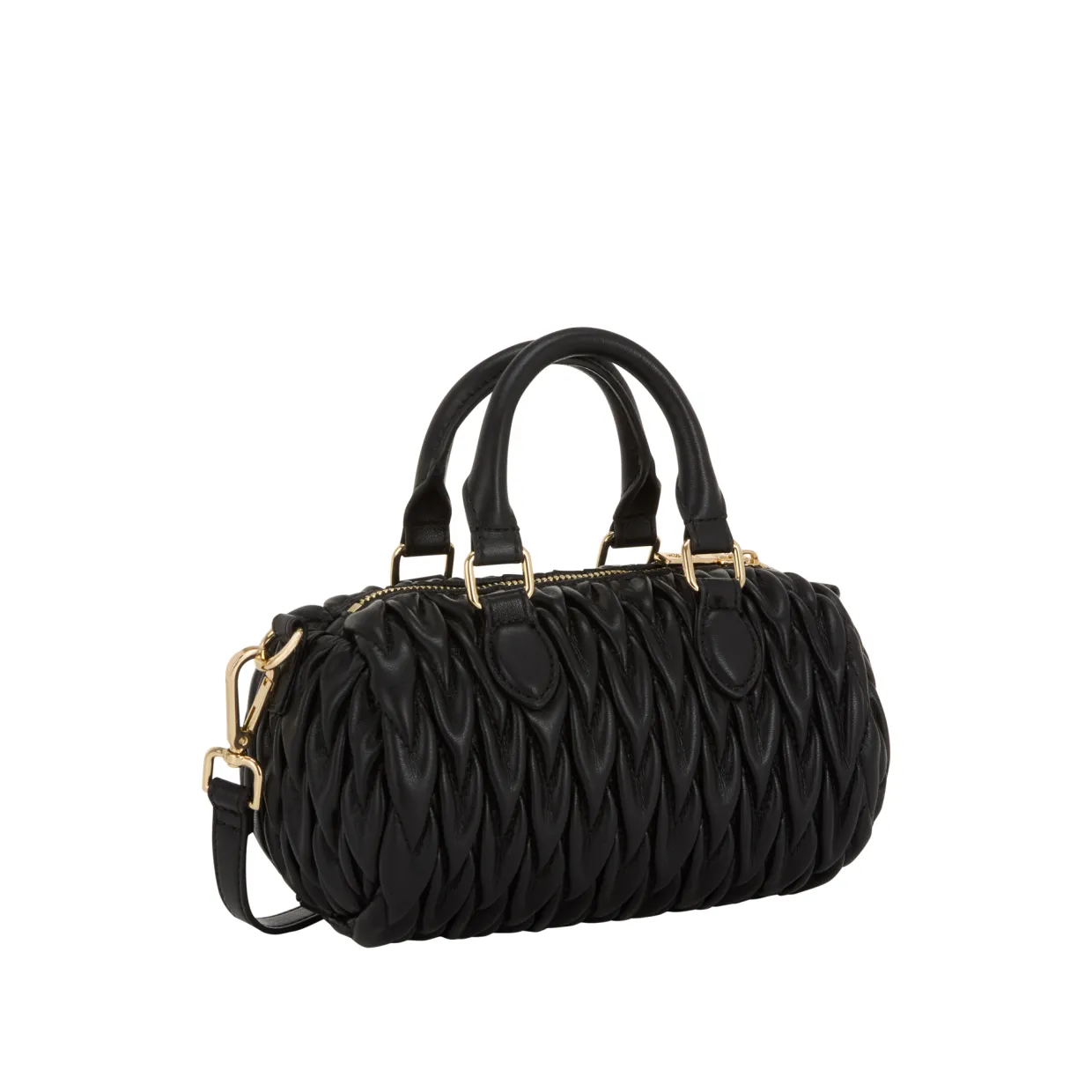 Demure Logo Top Handle Bag