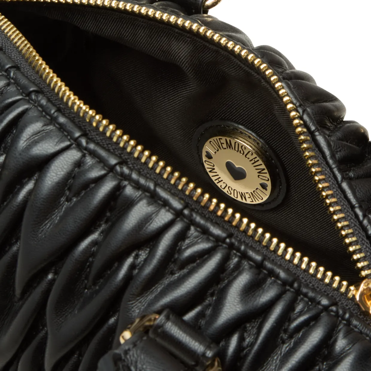 Demure Logo Top Handle Bag
