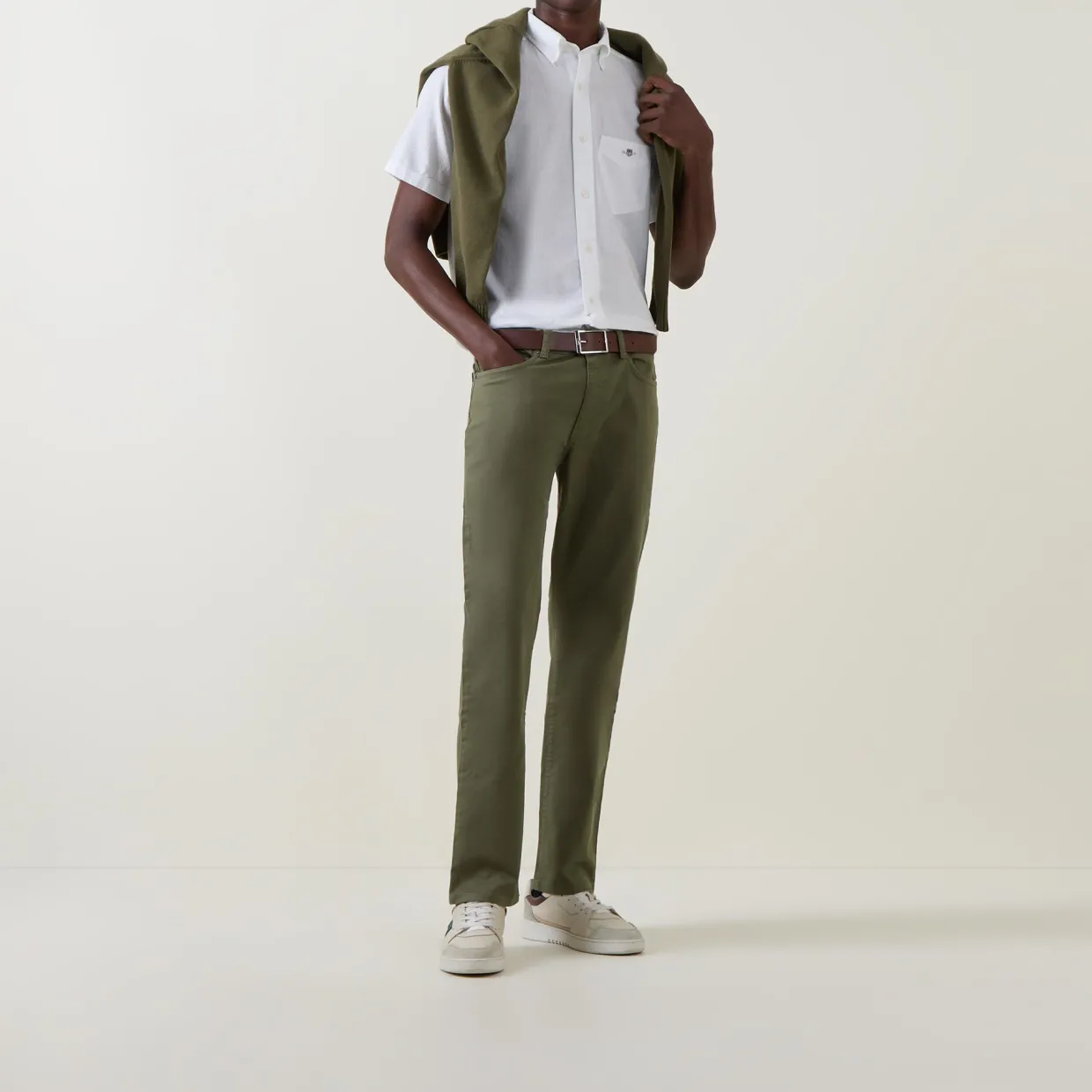 Desert Five-Pocket Regular Trousers