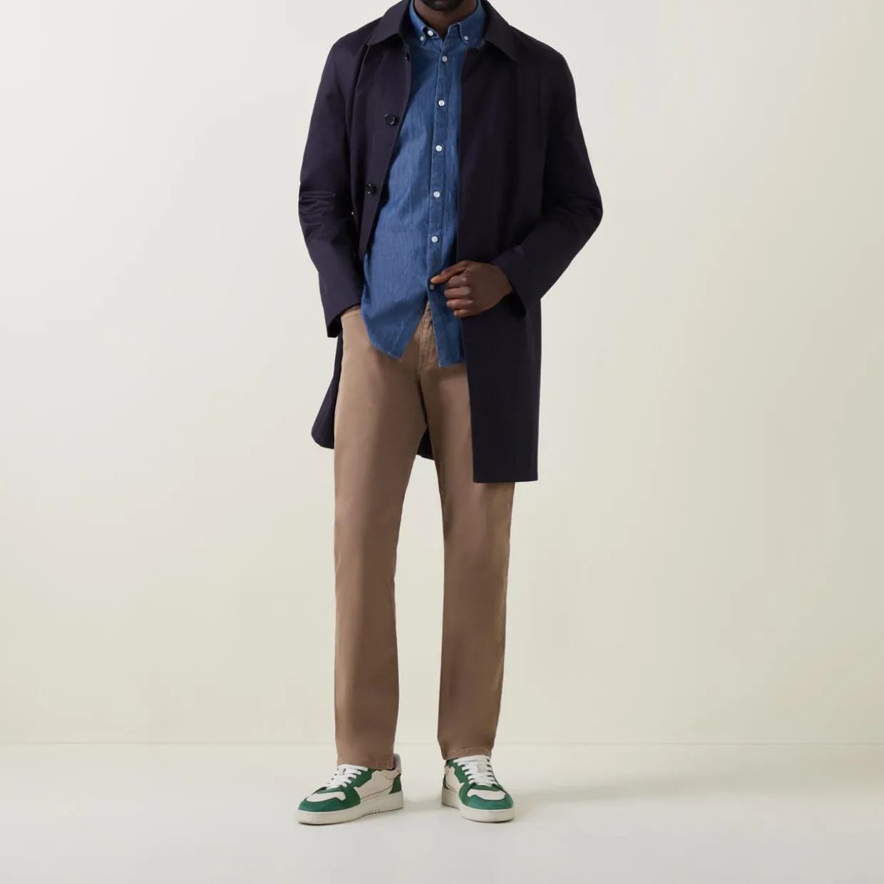 Desert Five-Pocket Regular Trousers