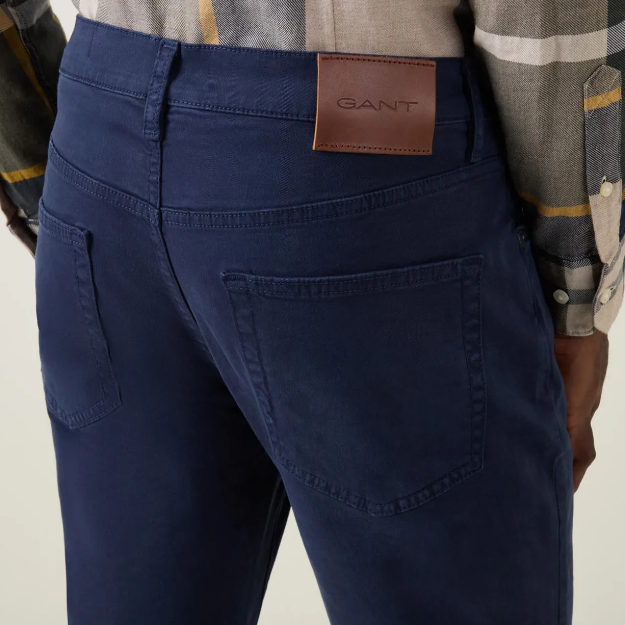 Desert Five-Pocket Slim Trousers