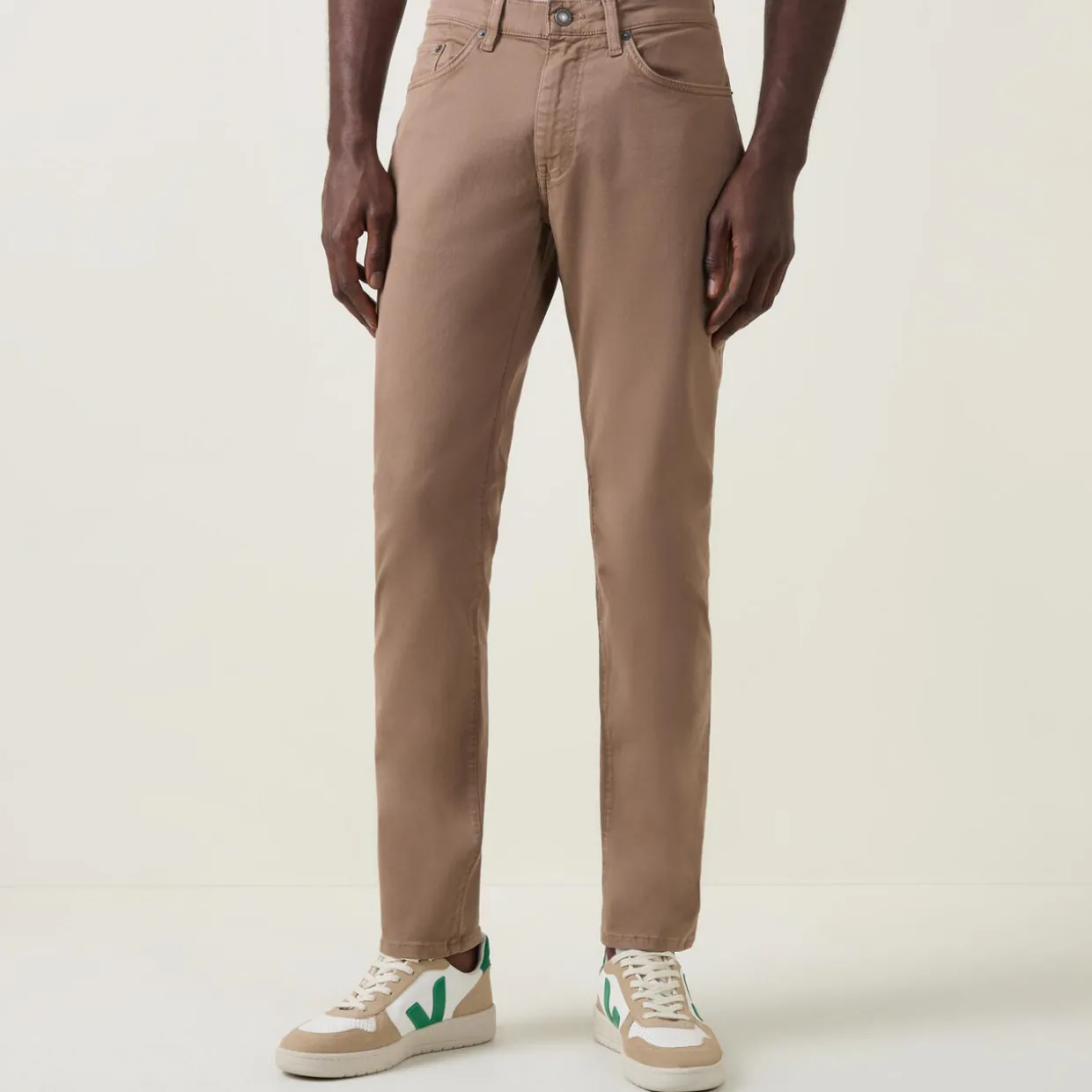 Desert Five-Pocket Slim Trousers