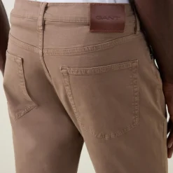 Desert Five-Pocket Slim Trousers