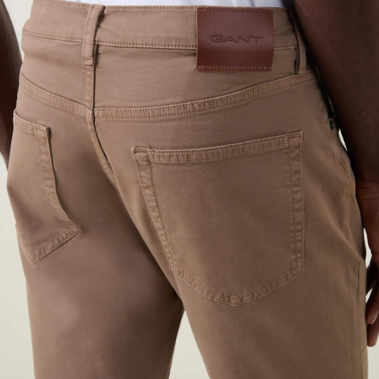 Desert Five-Pocket Slim Trousers