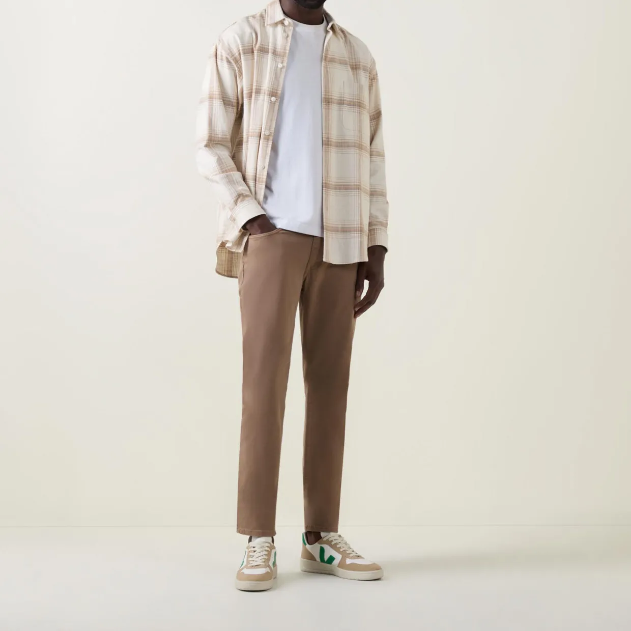 Desert Five-Pocket Slim Trousers