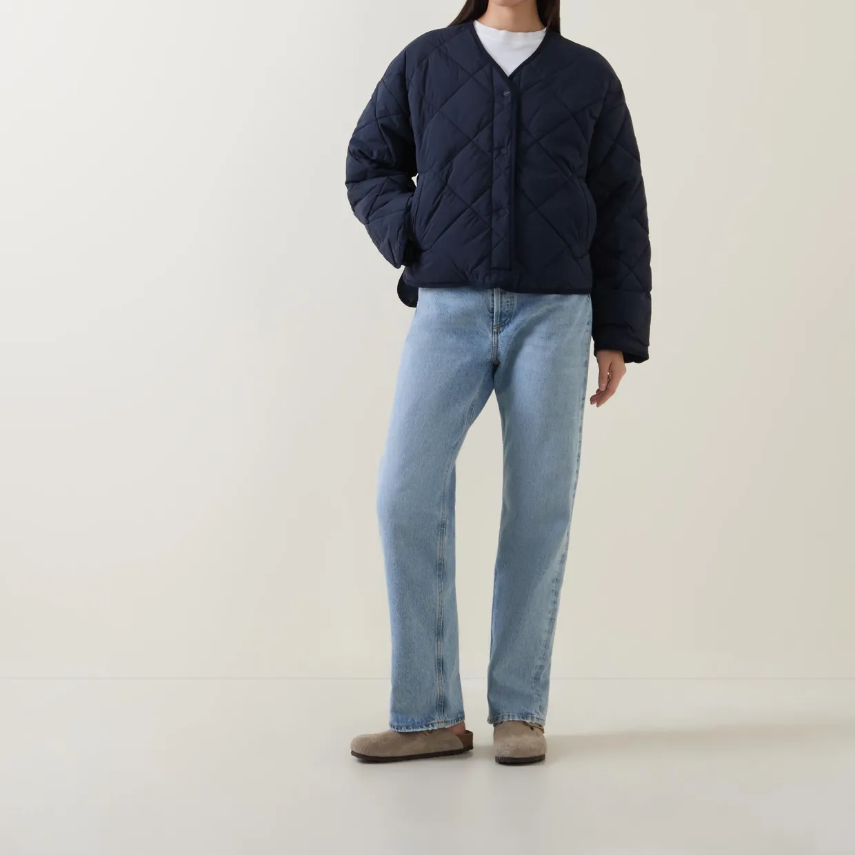 Diamond Quilted Jacket