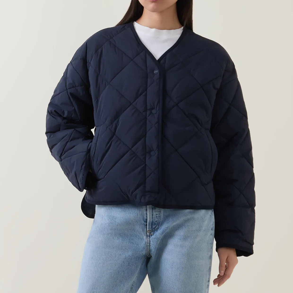 Diamond Quilted Jacket