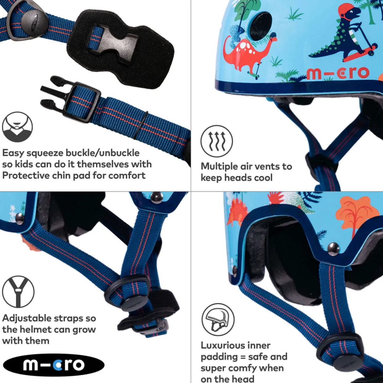Dino Medium Helmet