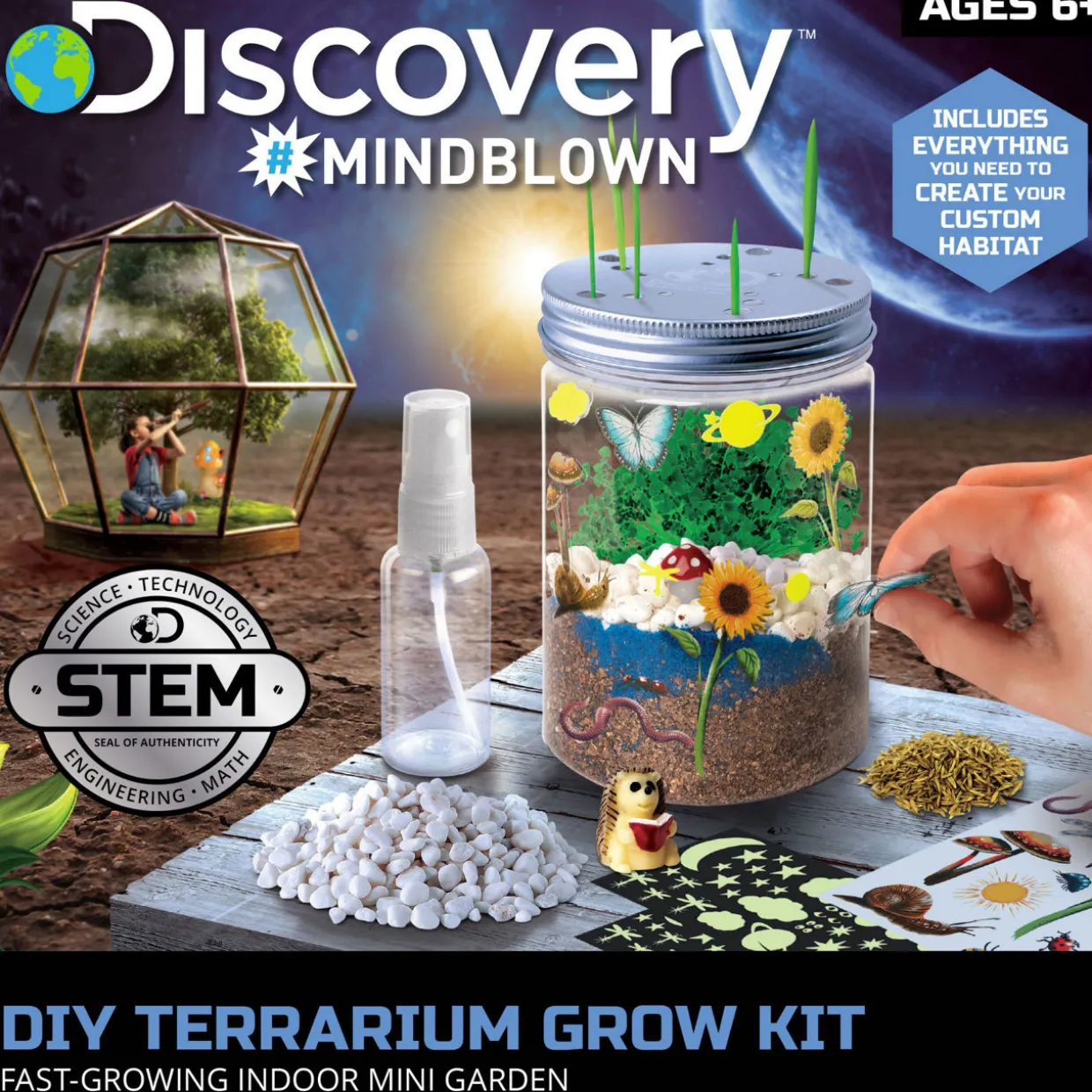 Discovery™ Mindblown DIY Terrarium Grow Kit