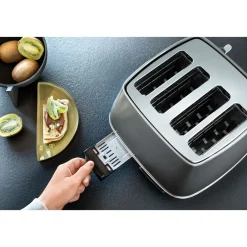 Distinta X Titanium Four Slot Toaster