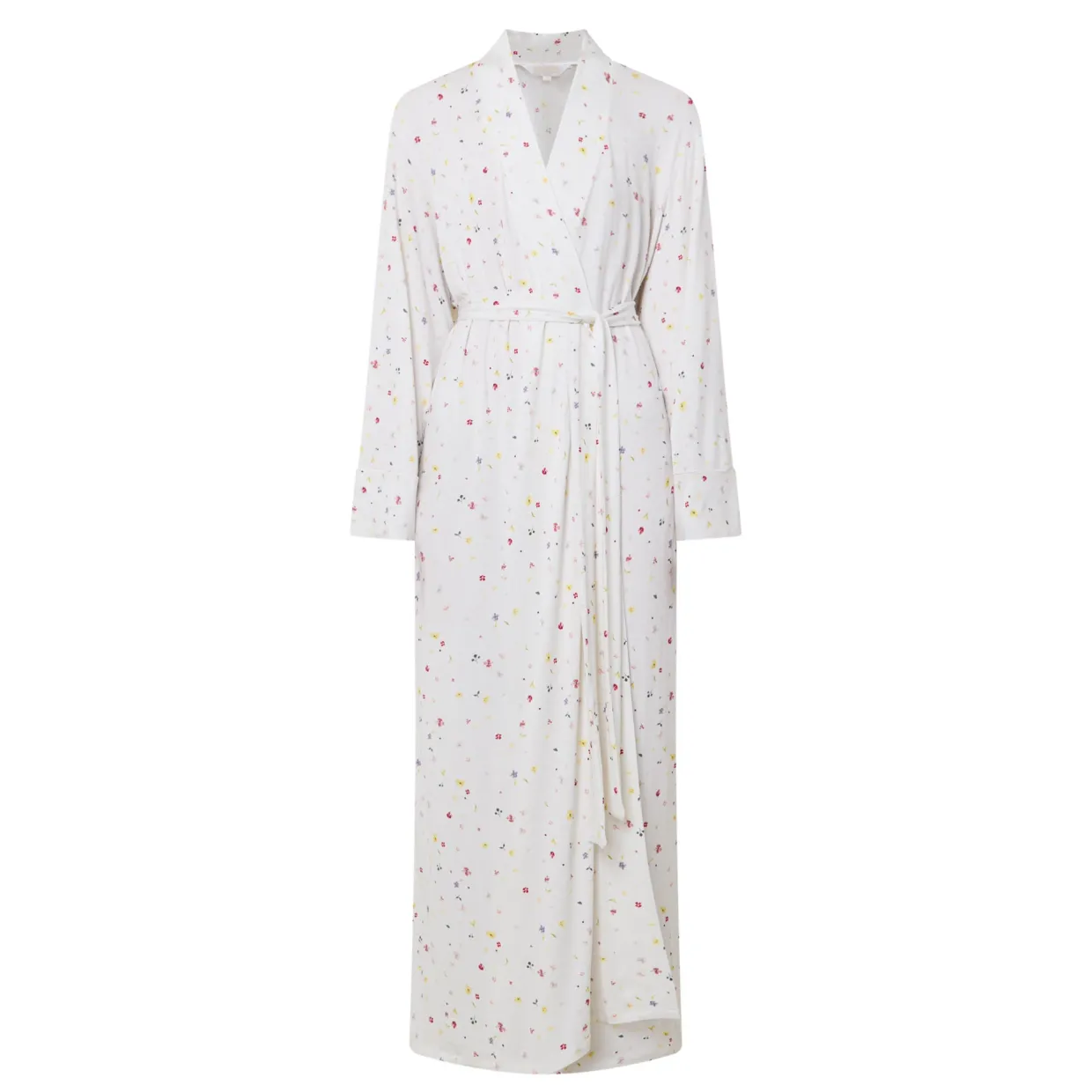 Ditsy Print Longline Robe