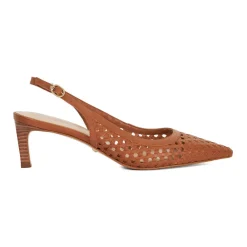 Divided Slingback Heels