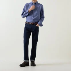 Dobby Dotted Oxford Shirt