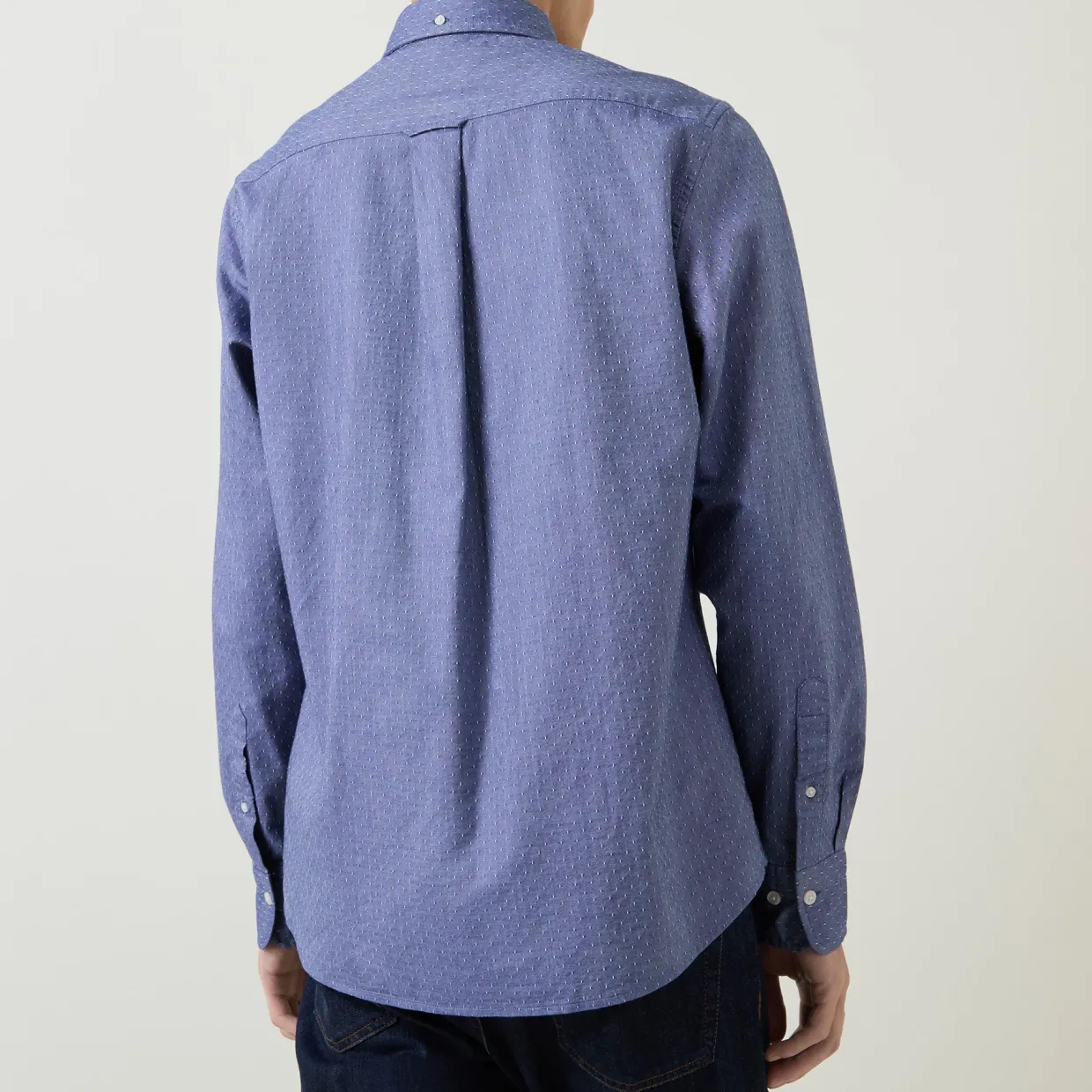 Dobby Dotted Oxford Shirt