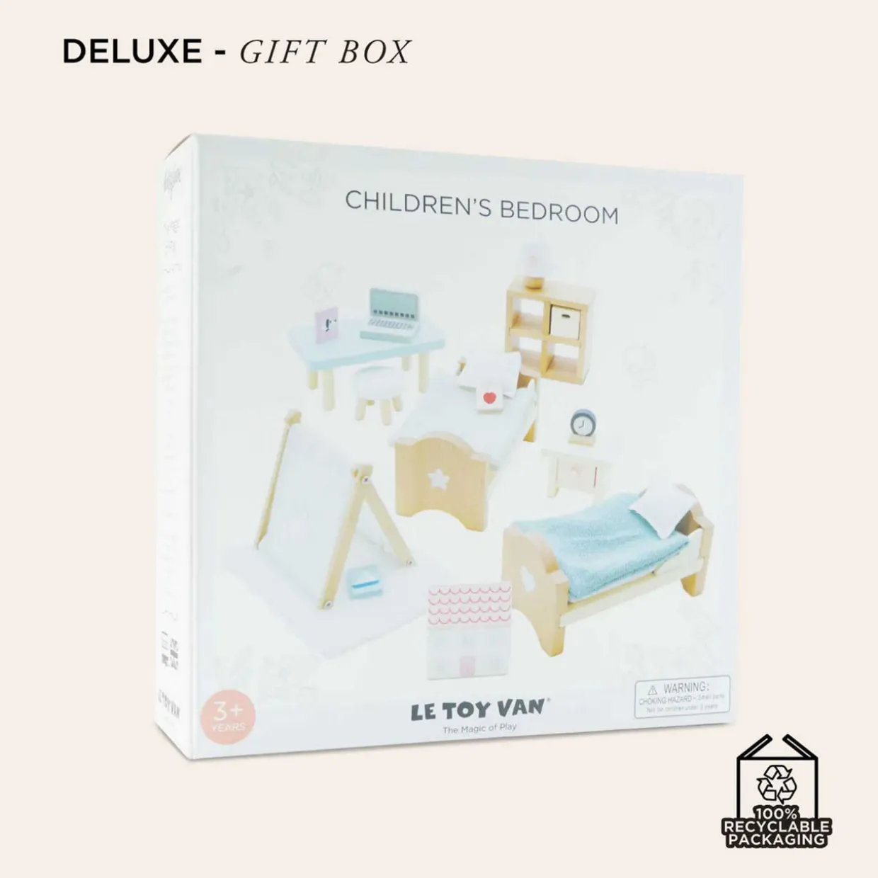 Dolls House Children's Bedroom Furniture Set