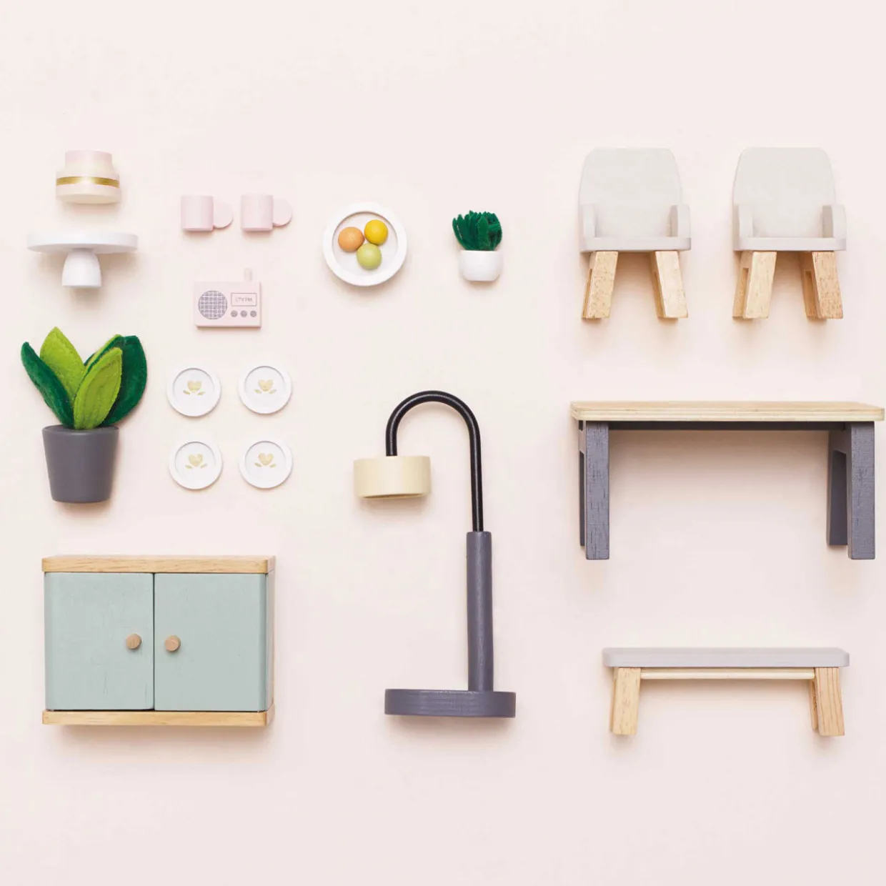 Dolls House Dining Room Set