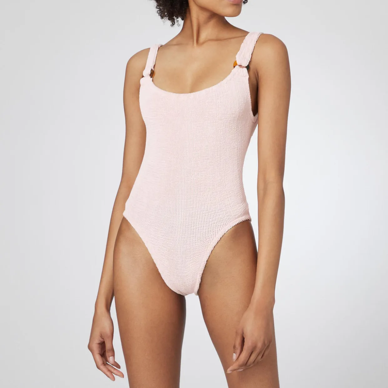 Domino Crinkled Swimsuit