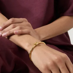 Double Knot Hinged Bangle