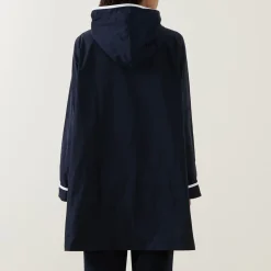 Double-Breasted Hooded Coat