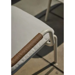 Dover Garden Lounge Set Ivory White Coconut